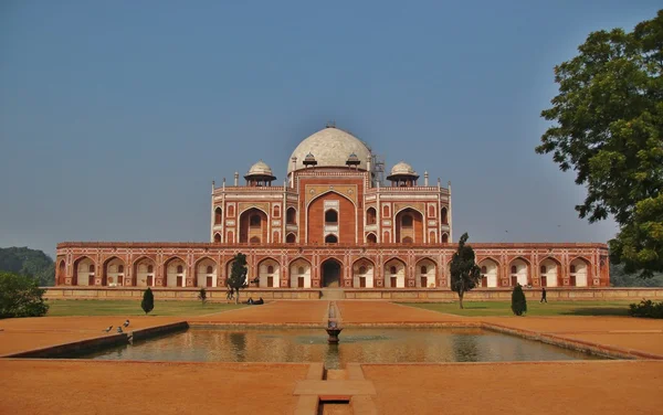 Túmulo de Humayun em Delhi — Fotografia de Stock