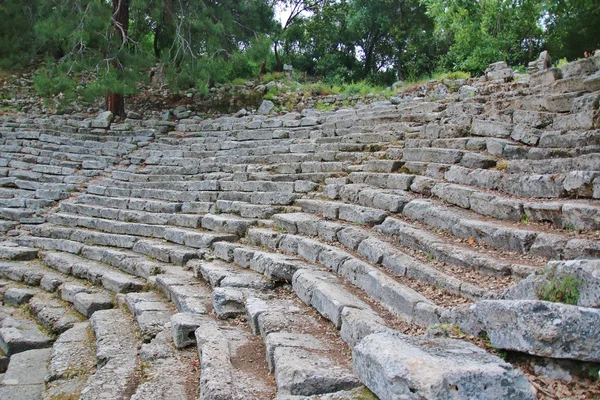 Anfiteatro velho Phaselis em Antalya — Fotografia de Stock