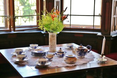 Vintage eski tabloyu hizmette