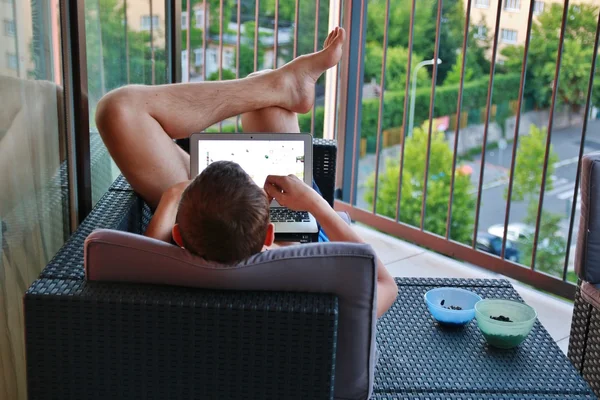 Trabajo desde casa — Foto de Stock