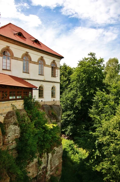 Burg Valdstein im böhmischen Paradies — Stockfoto