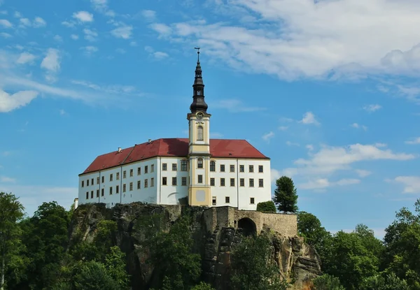 Decin slott i Tjeckien — Stockfoto