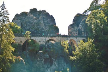 Sakson İsviçre Bastei Köprüsü 