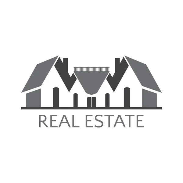 Icon house for real estate business. Vector illustration — Stock Vector