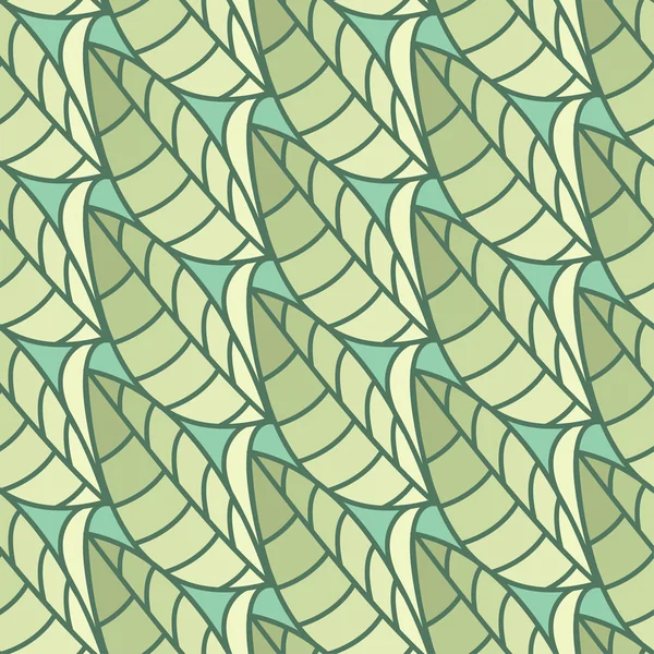 Seamless pattern of leaves. Vector illustration background — Stock Vector