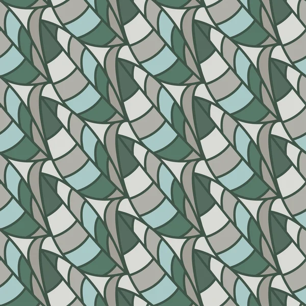 Seamless mönster av blad. Vektor illustration bakgrund — Stock vektor
