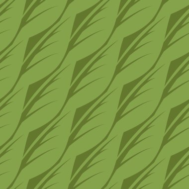 Yaprakların soyut seamless modeli. Vektör çizim