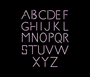 Neon Alfabesi