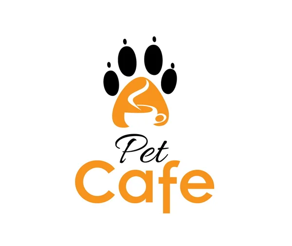 Ilustración de la cafetería para mascotas — Archivo Imágenes Vectoriales