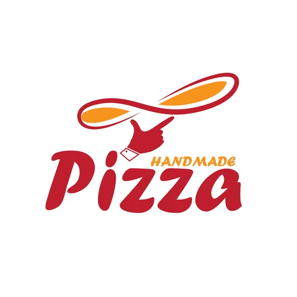 el yapımı pizza illüstrasyon