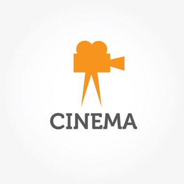 film kamera vektör tasarım şablonu