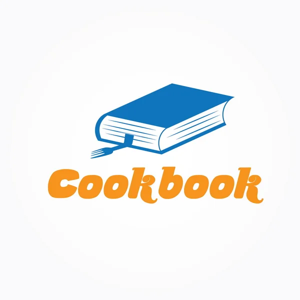 Plantilla de diseño de vectores libro de cocina — Vector de stock