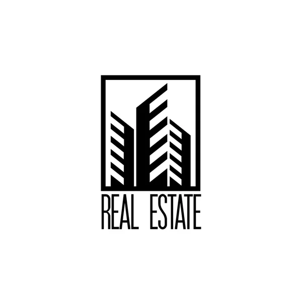 Real estate illustration — Stock Vector