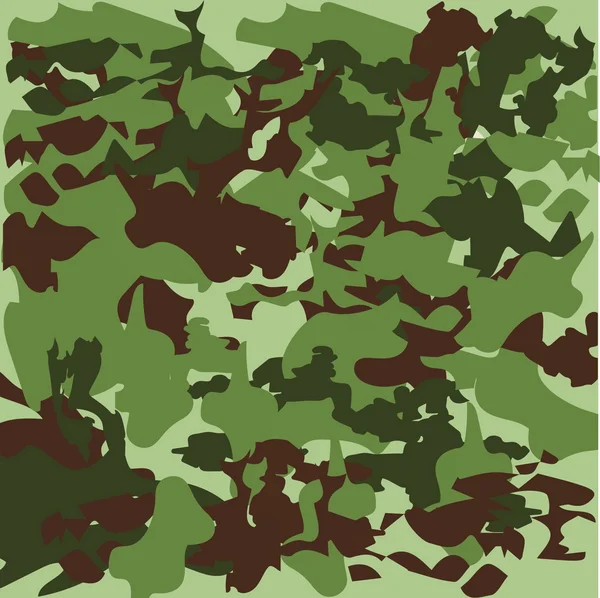 Vector camouflage pattern — Stock Vector