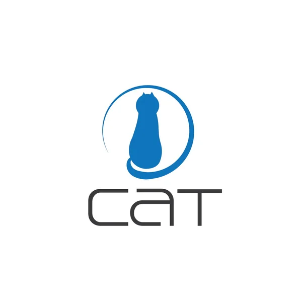 猫のベクトルのデザイン テンプレート — ストックベクタ