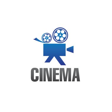 film kamera vektör tasarım şablonu