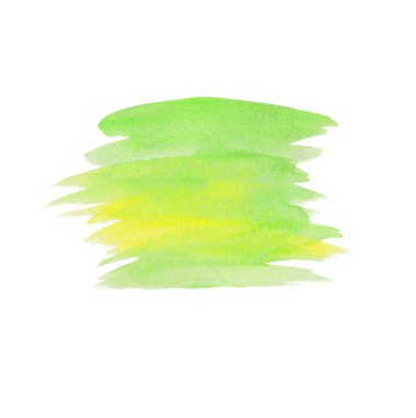 Sulu Boya leke Illustration. Vektör