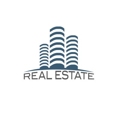 Gayrimenkul vektör tasarım şablonu