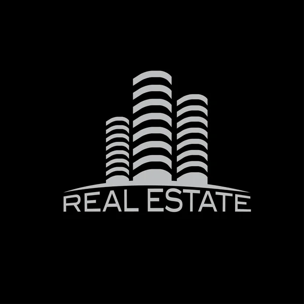 Real estate vector design template — Stock Vector
