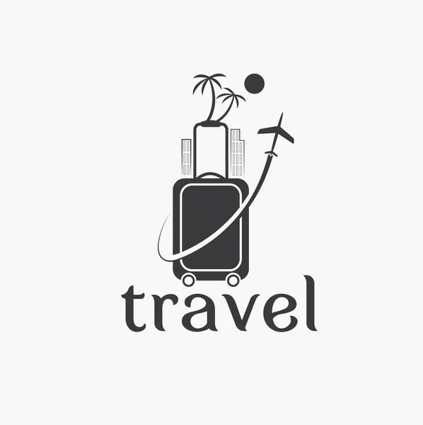 Travel vector template — Stock Vector