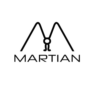 martian monogram clipart