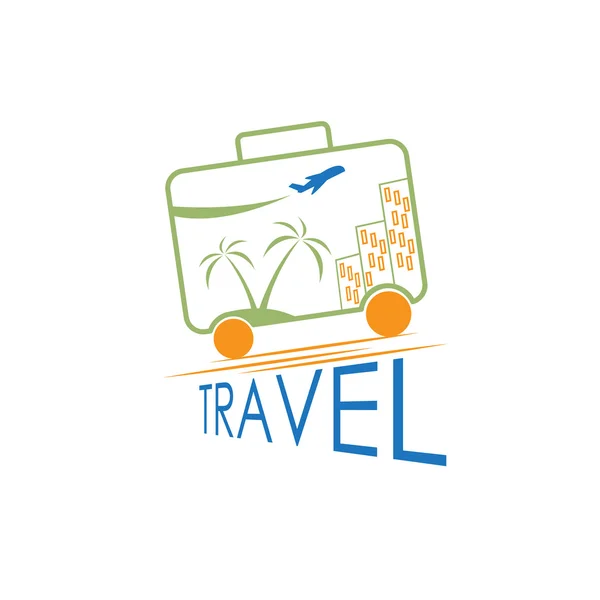 Travel vector design template — Stock Vector
