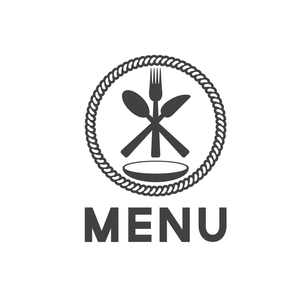 Modelo de design de vetor de menu restaurante — Vetor de Stock