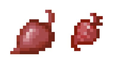 Pancar pancarının pikseli. İzole vektör dosyası.