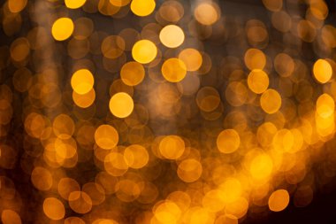 Altın bokeh, soyut noel arkaplanı altın ve siyah 