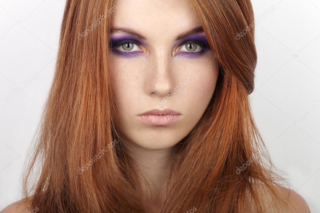Redhead with Blue Violet Hair: 10 Stunning Examples - wide 7
