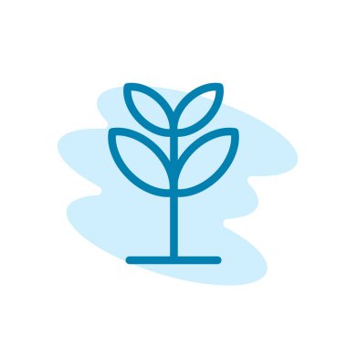 Büyüme ikonunun İmaj Vektörü grafiği. Filizlenmeye uygun, bitki, doğa, bahçıvanlık vs..