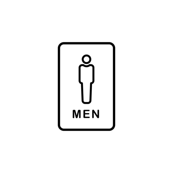 Ілюстрація Векторна Графіка Значка Туалету Підходить Туалету Сантехніки Туалету Пари — стоковий вектор