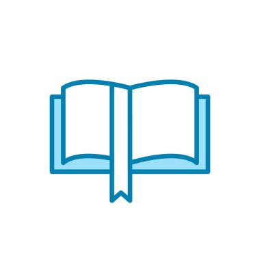 Yer imi simgesinin İllüstrasyon Vektörü grafiği. Okuma, etiket, rehber, favori vs. için uygun.