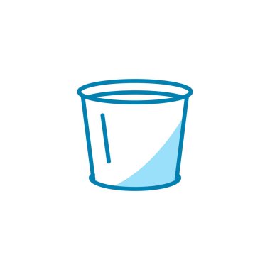 Tek kullanımlık simgenin resimleme vektörü grafiği. Kahve, içecek, içecek vesaire vesaire..