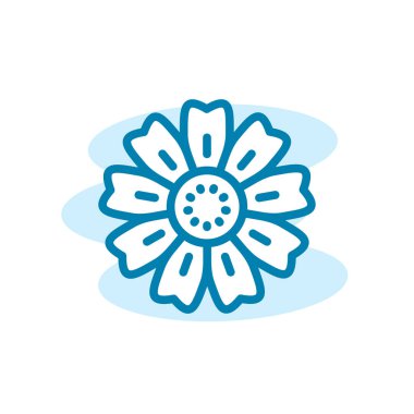 Çiçek ikonunun illüstrasyon Vektörü grafiği. Çiçek, bahçe, çiçek, güzel vs. için uygun..