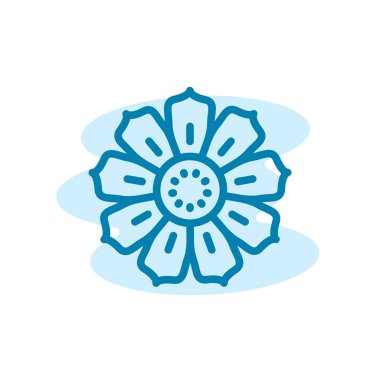 Çiçek ikonunun illüstrasyon Vektörü grafiği. Çiçek, bahçe, çiçek, güzel vs. için uygun..