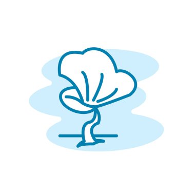 Tohum ikonunun İllüstrasyon Vektörü grafiği. Bitki, büyüme, bahçıvanlık, tohum vs. için uygun.