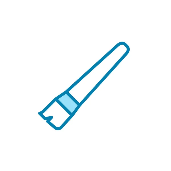 Illustration Vector Graphic Paint Brush Icon Fit Drawing Painting Design — Stock Vector