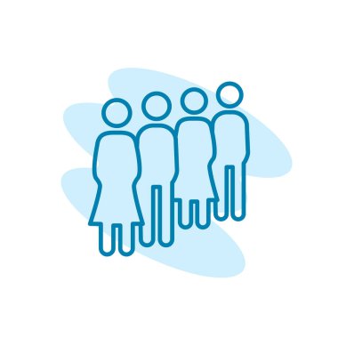 Kuyruk simgesi şablonunun Çizim Vektörü grafiği