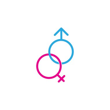 Sevgililer Günü logo şablonunun İllüstrasyon Vektörü grafiği