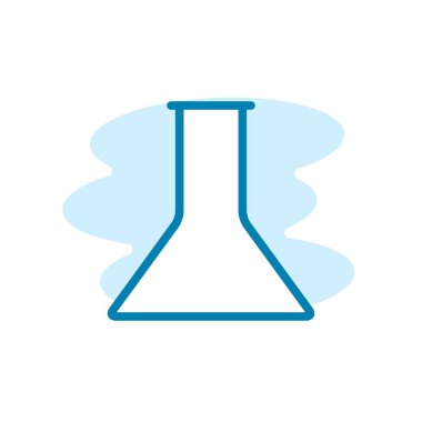 Kimya simgesi şablonunun İllüstrasyon Vektörü grafiği