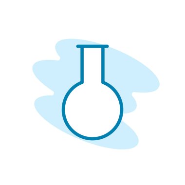 Kimya simgesi şablonunun İllüstrasyon Vektörü grafiği