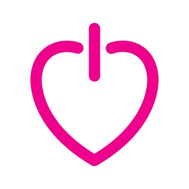 Aşk logosunun İllüstrasyon Vektörü grafiği