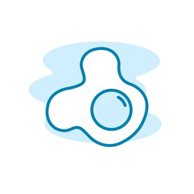 Yumurta simgesi şablonunun İmaj Vektörü grafiği