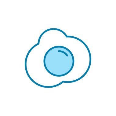 Yumurta simgesi şablonunun İmaj Vektörü grafiği