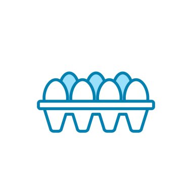 Yumurta simgesi şablonunun İmaj Vektörü grafiği