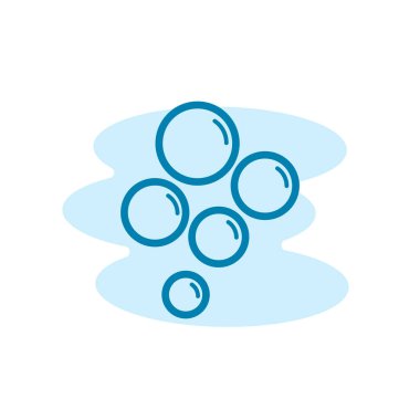 Kabarcık simgesi şablonunun Çizim Vektörü grafiği