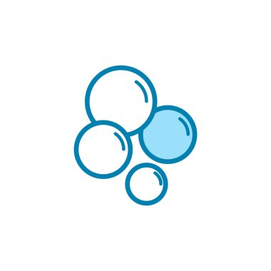 Kabarcık simgesi şablonunun Çizim Vektörü grafiği