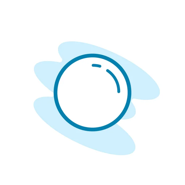 Illustration Vector Graphic Bubble Icon Template — Stock Vector