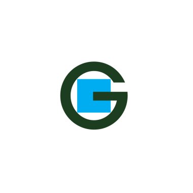 Harf logosunun İllüstrasyon Vektörü grafiği